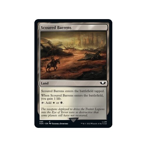 Scoured Barrens - 40K