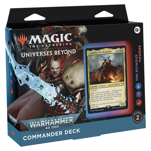 Warhammer 40,000 Commander Deck - THE RUINOUS POWERS