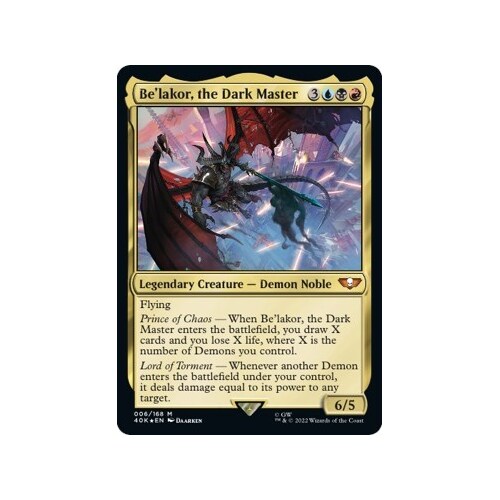 Be'lakor, the Dark Master (Surge Foil) FOIL - 40K
