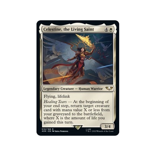 Celestine, the Living Saint (Surge Foil) FOIL - 40K