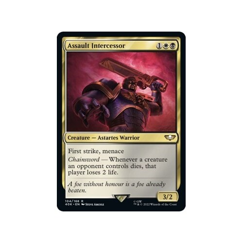 Assault Intercessor (Surge Foil) FOIL - 40K