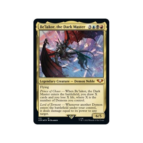 Be'lakor, the Dark Master FOIL - 40K