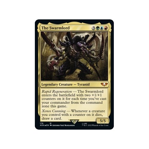 The Swarmlord FOIL - 40K