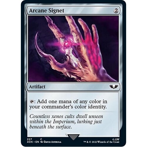 Arcane Signet (227) (Surge Foil) FOIL - 40K
