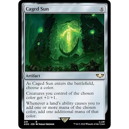 Caged Sun (Surge Foil) FOIL - 40K
