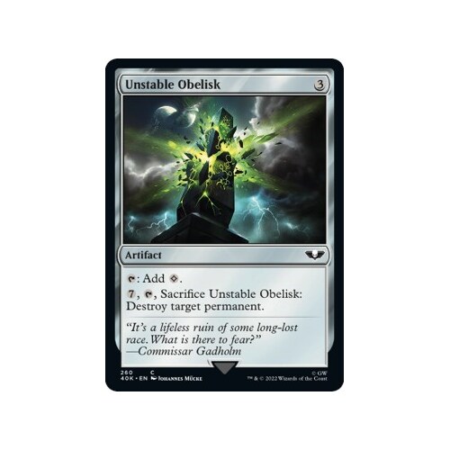 Unstable Obelisk (Surge Foil) FOIL - 40K