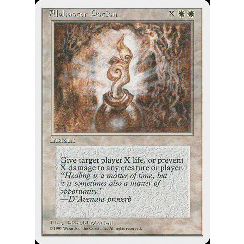 Alabaster Potion - 4ED
