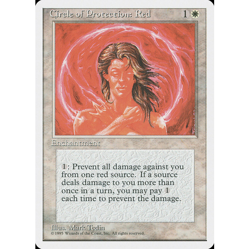 Circle of Protection: Red - 4ED