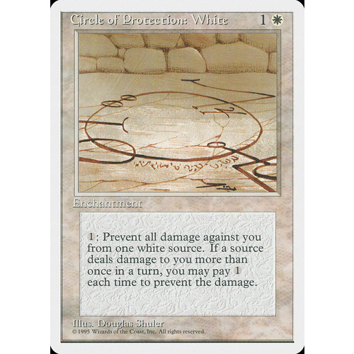 Circle of Protection: White - 4ED