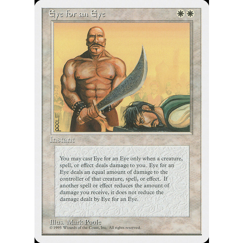 Eye for an Eye - 4ED