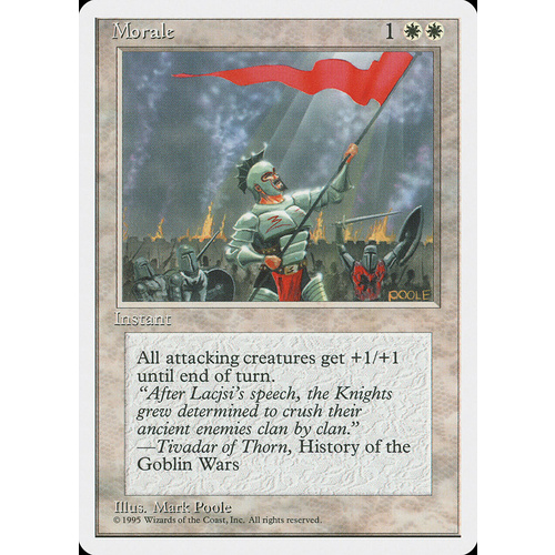 Morale - 4ED