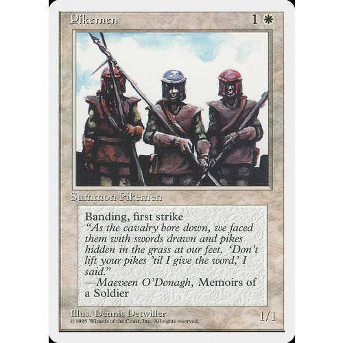 Pikemen - 4ED