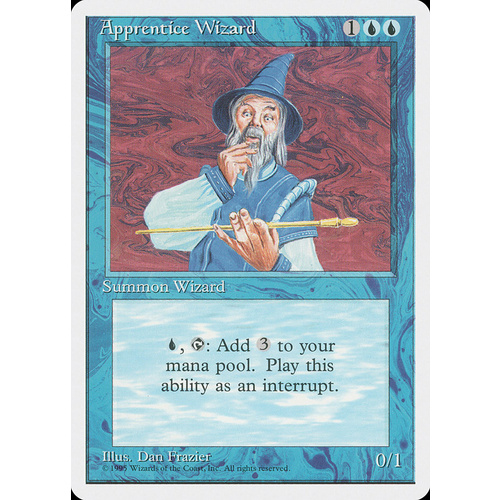 Apprentice Wizard - 4ED