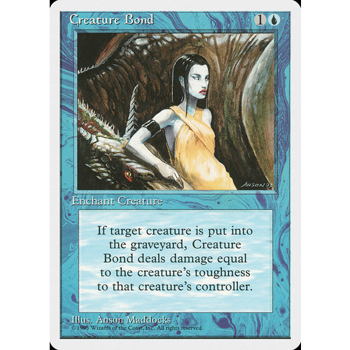 Creature Bond - 4ED
