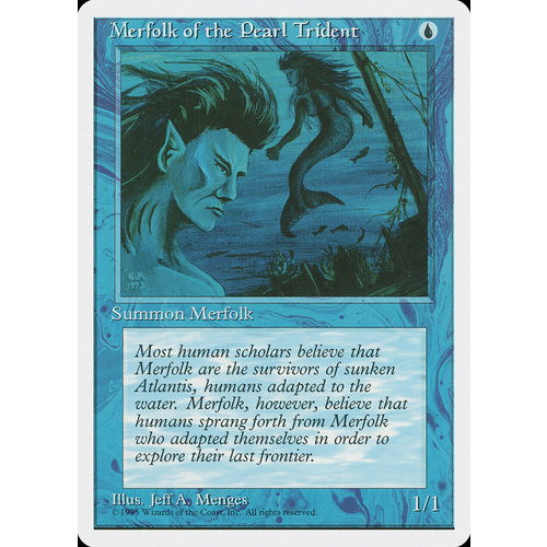 Merfolk of the Pearl Trident - 4ED