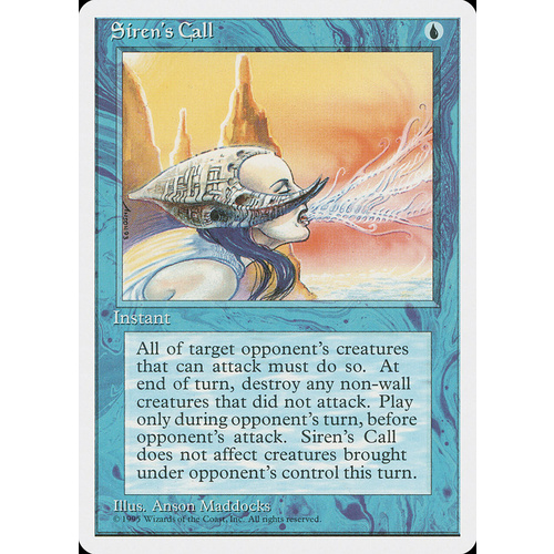 Siren's Call - 4ED