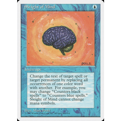 Sleight of Mind - 4ED