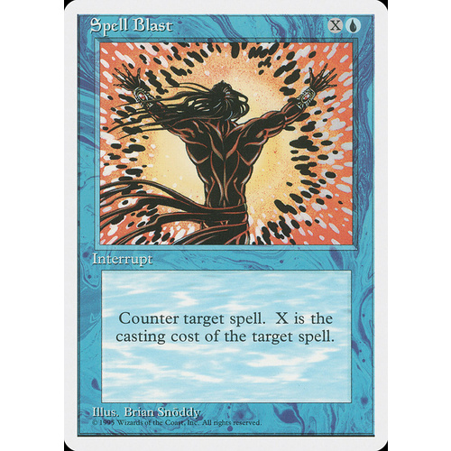 Spell Blast - 4ED