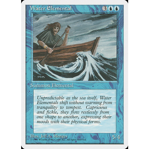 Water Elemental - 4ED