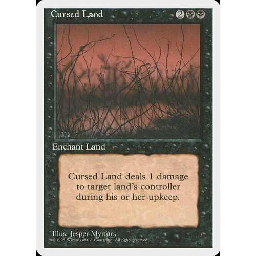 Cursed Land - 4ED