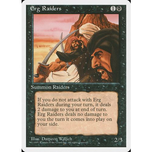 Erg Raiders - 4ED