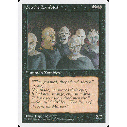 Scathe Zombies - 4ED