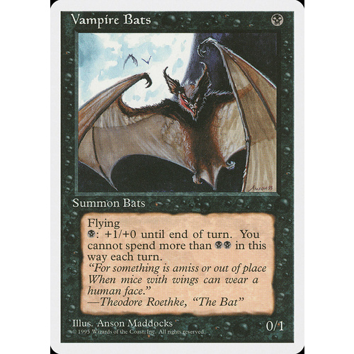 Vampire Bats - 4ED