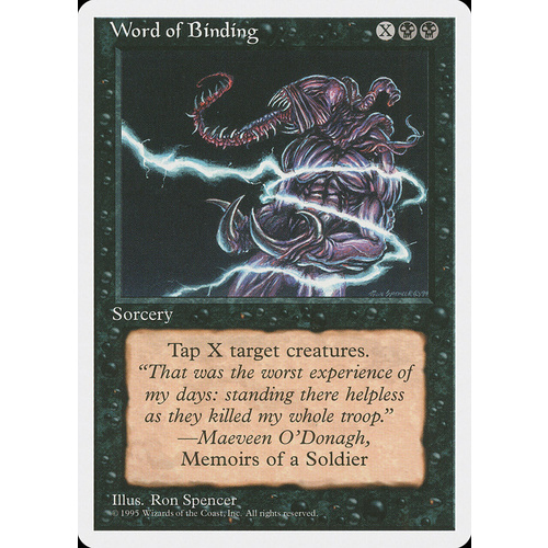 Word of Binding - 4ED