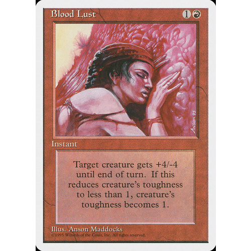 Blood Lust - 4ED