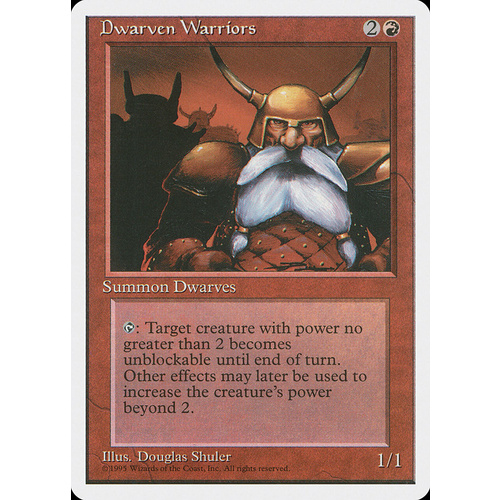 Dwarven Warriors - 4ED