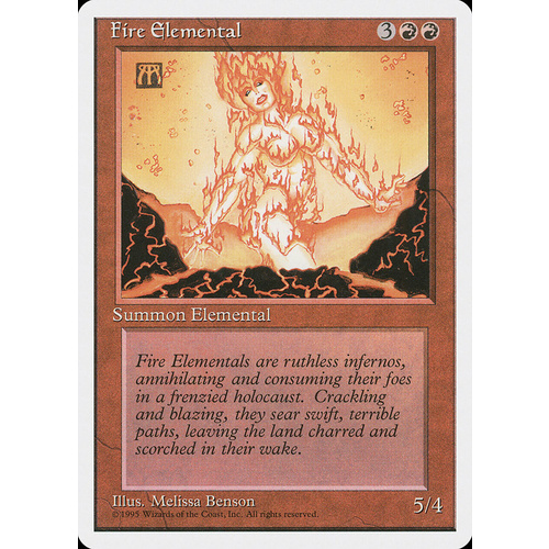 Fire Elemental - 4ED