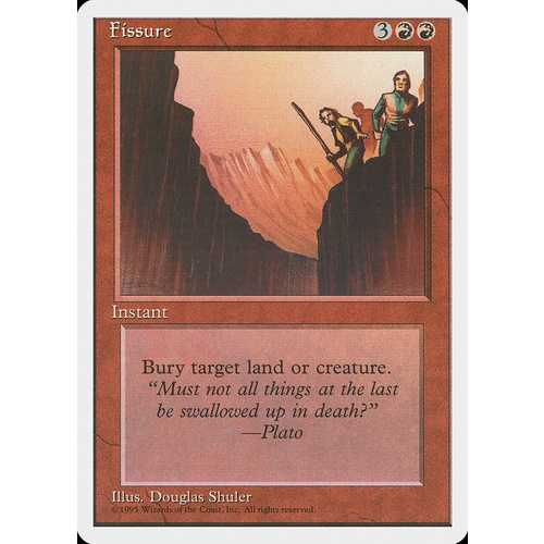 Fissure - 4ED