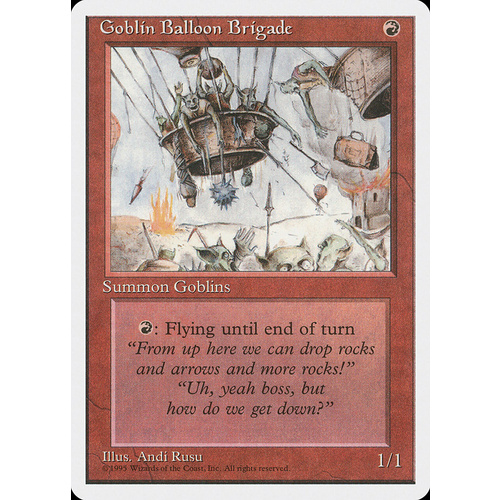 Goblin Balloon Brigade - 4ED