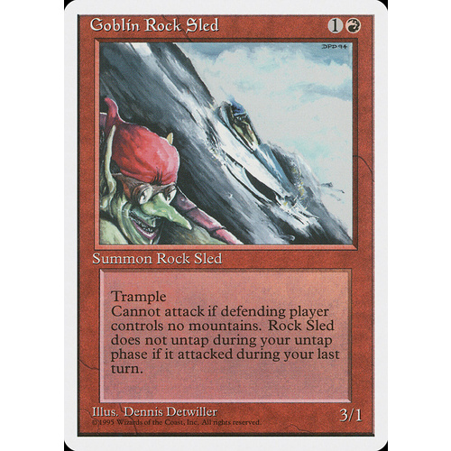 Goblin Rock Sled - 4ED