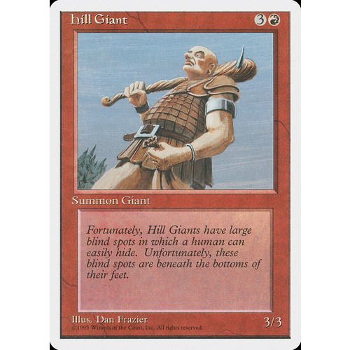Hill Giant - 4ED