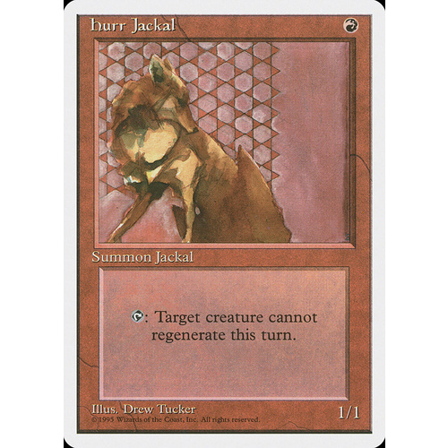 Hurr Jackal - 4ED