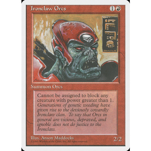 Ironclaw Orcs - 4ED