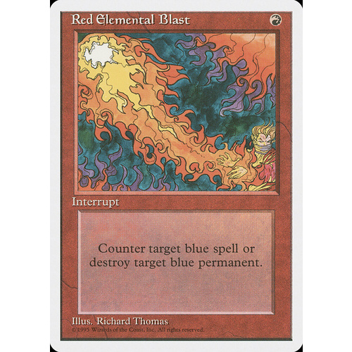 Red Elemental Blast - 4ED