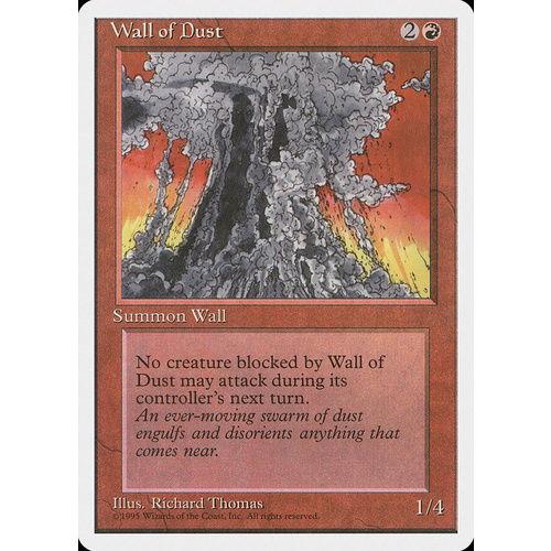Wall of Dust - 4ED