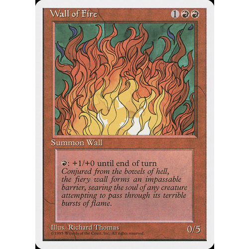 Wall of Fire - 4ED