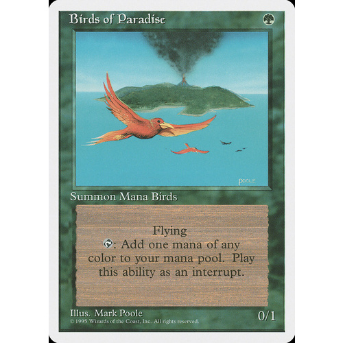 Birds of Paradise - 4ED