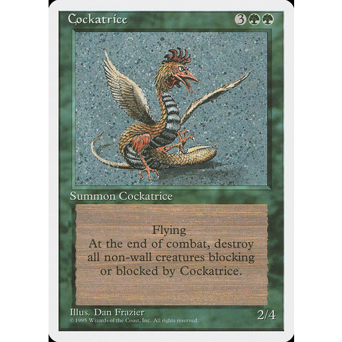 Cockatrice - 4ED