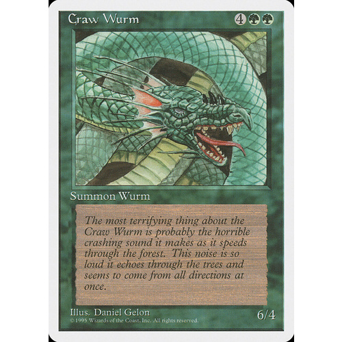 Craw Wurm - 4ED