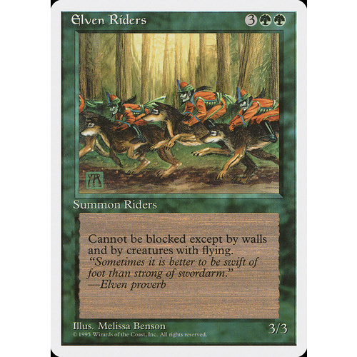 Elven Riders - 4ED