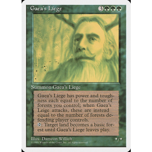 Gaea's Liege - 4ED