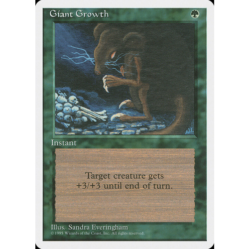 Giant Growth - 4ED