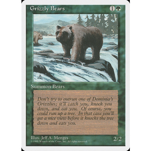Grizzly Bears - 4ED