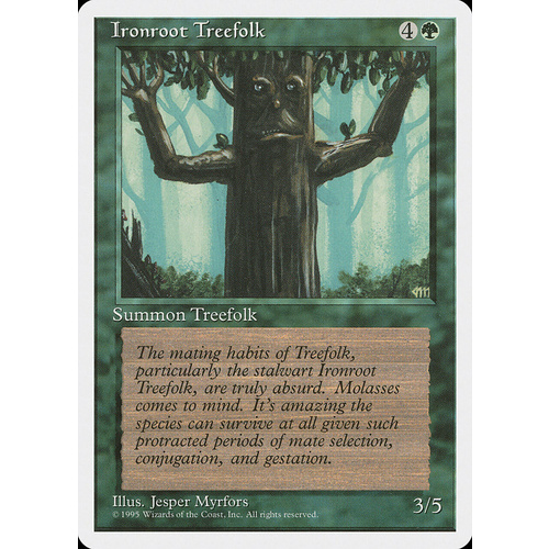 Ironroot Treefolk - 4ED