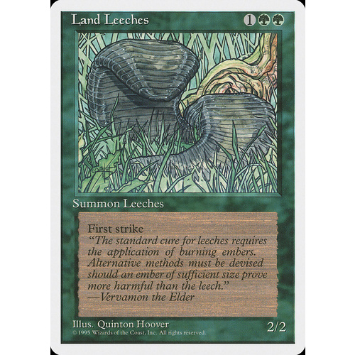 Land Leeches - 4ED