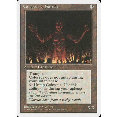 Colossus of Sardia - 4ED